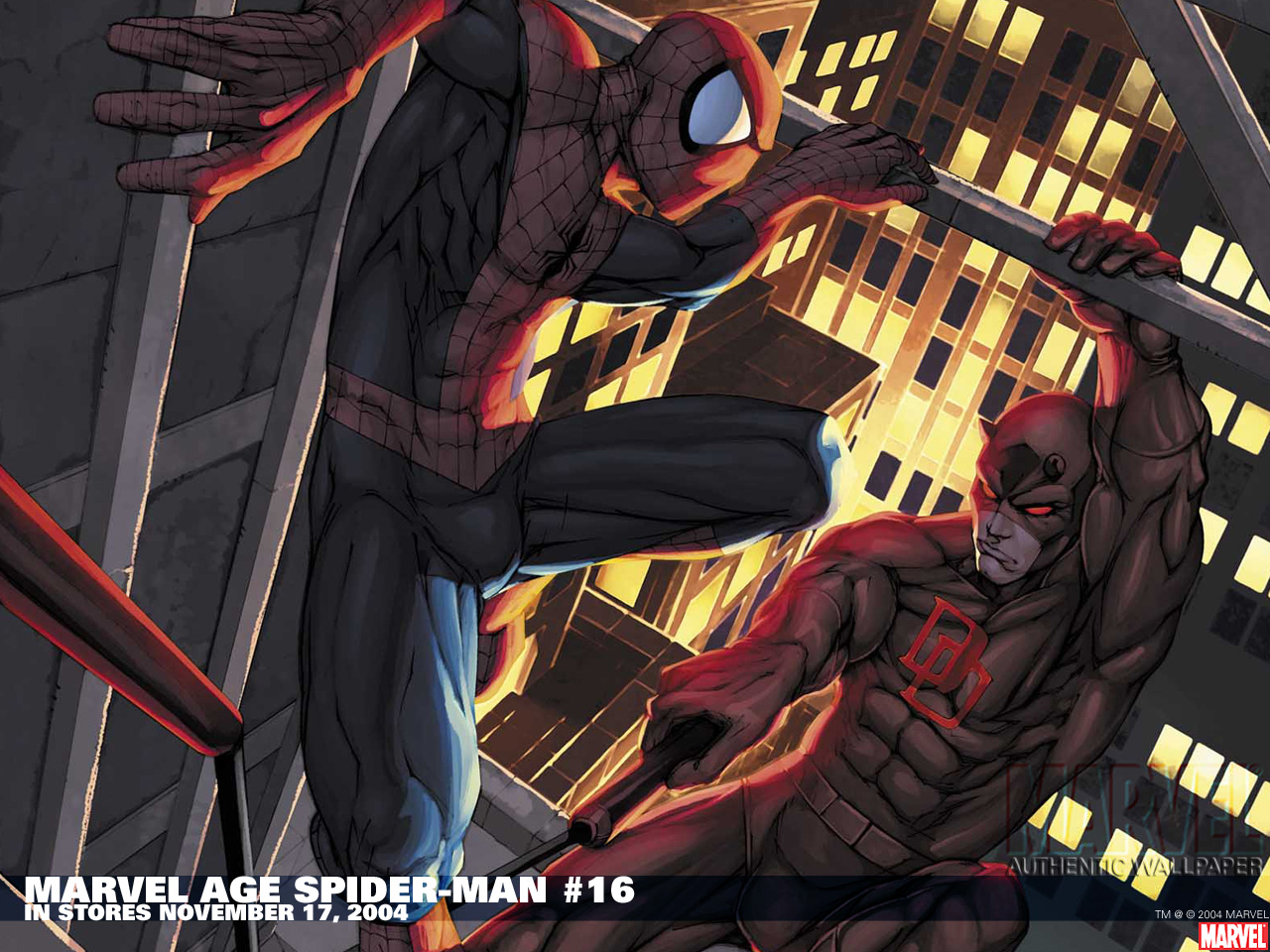 Daredevil vs Spider-Man